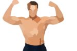 a muscular figure